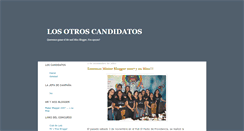 Desktop Screenshot of losotroscandidatos.blogspot.com