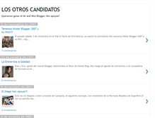 Tablet Screenshot of losotroscandidatos.blogspot.com
