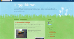 Desktop Screenshot of kirppiskierros.blogspot.com