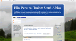 Desktop Screenshot of elite-personal-trainer.blogspot.com