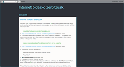 Desktop Screenshot of internet-zerbitzuak.blogspot.com