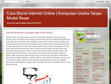 Tablet Screenshot of kontesseopertama.blogspot.com