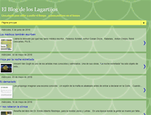 Tablet Screenshot of elblogdeloslagartijos.blogspot.com