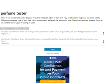 Tablet Screenshot of perfume-tester.blogspot.com