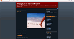 Desktop Screenshot of cagalumesinterventivos.blogspot.com