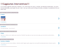 Tablet Screenshot of cagalumesinterventivos.blogspot.com