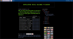 Desktop Screenshot of nhlgamelive247.blogspot.com