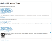 Tablet Screenshot of nhlgamelive247.blogspot.com