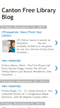 Mobile Screenshot of cantonfreelibrary.blogspot.com