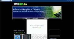 Desktop Screenshot of kumpulanhandphonebaru.blogspot.com