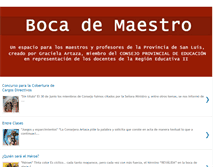 Tablet Screenshot of bocademaestro.blogspot.com