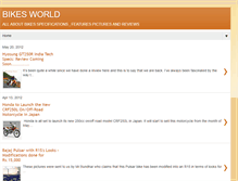 Tablet Screenshot of bikes-gallery.blogspot.com