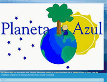 Tablet Screenshot of ecotiendaplanetaazul.blogspot.com