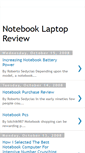 Mobile Screenshot of notebooklaptopreview.blogspot.com