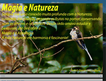 Tablet Screenshot of magiaenatureza.blogspot.com
