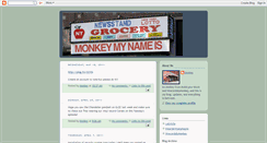 Desktop Screenshot of monkeymynameis.blogspot.com