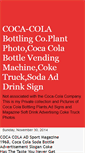 Mobile Screenshot of cocacolabottlingco.blogspot.com