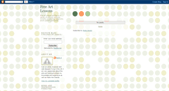Desktop Screenshot of freeartlessons.blogspot.com