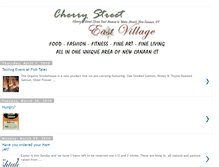 Tablet Screenshot of cherrysteastvillage.blogspot.com