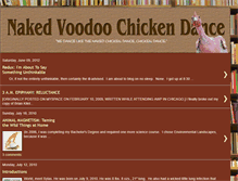 Tablet Screenshot of nakedvoodoochickens.blogspot.com