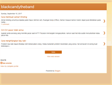Tablet Screenshot of blackcandytheband.blogspot.com