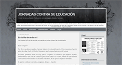 Desktop Screenshot of jornadas-educacion-valencia.blogspot.com