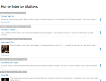 Tablet Screenshot of homeinteriormatters.blogspot.com