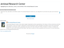 Tablet Screenshot of amistadresearchcenter.blogspot.com
