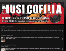 Tablet Screenshot of musicofilia.blogspot.com