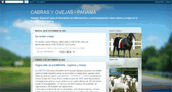 Desktop Screenshot of cabrasyovejas-panama.blogspot.com