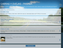 Tablet Screenshot of cabrasyovejas-panama.blogspot.com