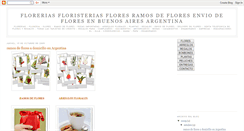 Desktop Screenshot of florerias-floristerias-flores.blogspot.com