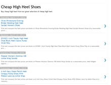 Tablet Screenshot of cheaphighheelshoes.blogspot.com