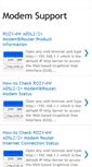 Mobile Screenshot of modem-support.blogspot.com