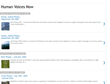 Tablet Screenshot of humanvoicesnow.blogspot.com