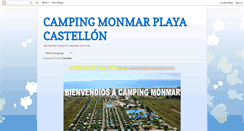 Desktop Screenshot of campingmonmar.blogspot.com