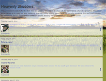 Tablet Screenshot of heavenlyshudders.blogspot.com