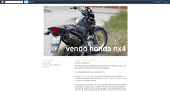 Desktop Screenshot of hondanx4.blogspot.com