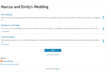 Tablet Screenshot of marcusandemilyswedding.blogspot.com