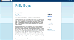 Desktop Screenshot of frillyboys.blogspot.com