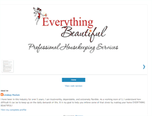 Tablet Screenshot of everythingbeautifulhousekeeping.blogspot.com