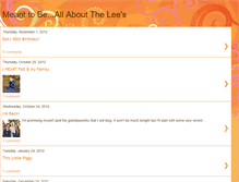 Tablet Screenshot of meanttobethelees.blogspot.com