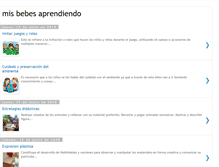 Tablet Screenshot of misbebesaprendiendounesr.blogspot.com