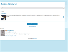 Tablet Screenshot of adrianbrisland.blogspot.com