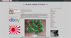 Desktop Screenshot of blackgromstudio.blogspot.com