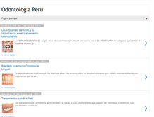 Tablet Screenshot of clinicaodontologiaperu.blogspot.com