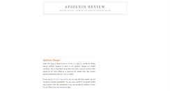 Desktop Screenshot of apidexinreview.blogspot.com