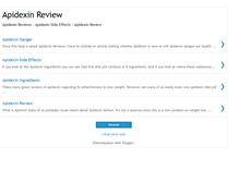 Tablet Screenshot of apidexinreview.blogspot.com