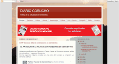 Desktop Screenshot of eldiariocorucho.blogspot.com