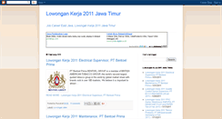 Desktop Screenshot of jatimjobinfo.blogspot.com